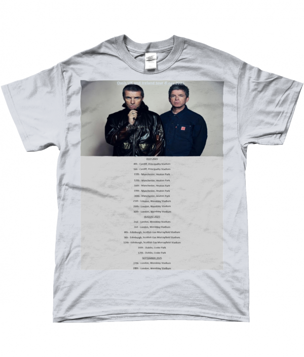 Oasis 2025 T-SHIRT WHITE M