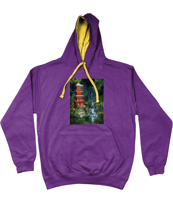 ASLAN Hoodie two tone-Grey